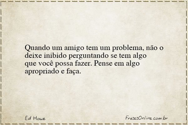 Frase de Ed Howe
