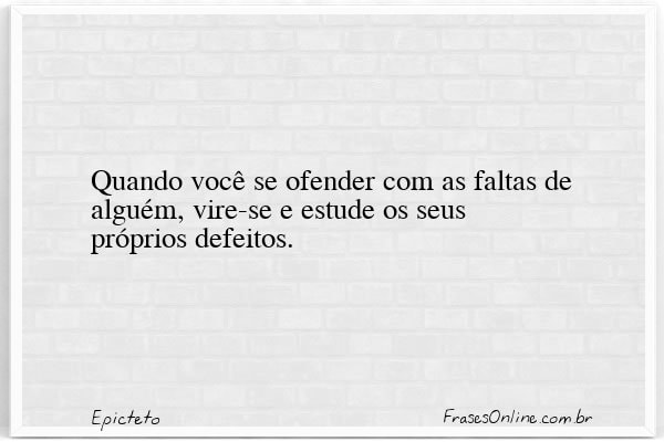 Frase de Epicteto
