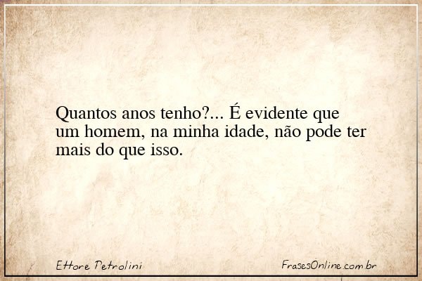Frase de Ettore Petrolini