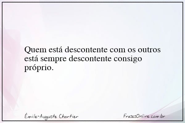 Frase de Émile-Auguste Chartier