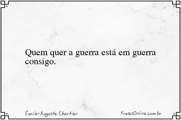 Frase de Émile-Auguste Chartier