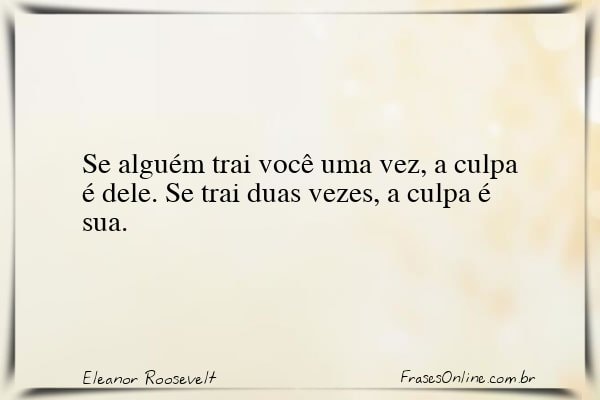 Frase de Eleanor Roosevelt