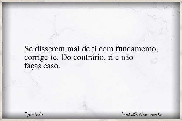 Frase de Epicteto