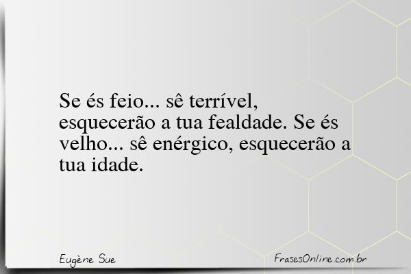 Frase de Eugène Sue