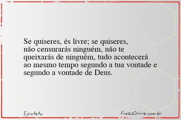 Frase de Epicteto