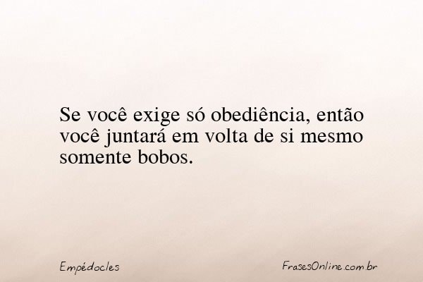 Frase de Empédocles