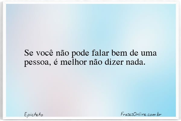 Frase de Epicteto