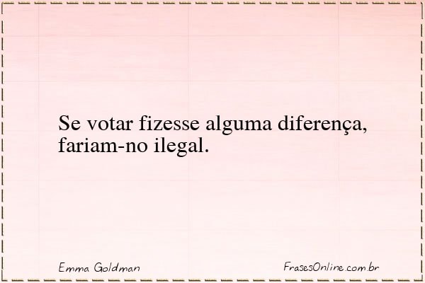 Frase de Emma Goldman