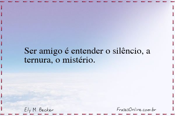 Frase de Ely M. Becker