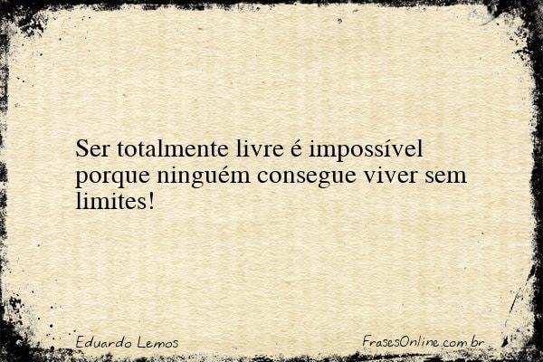 Frase de Eduardo Lemos