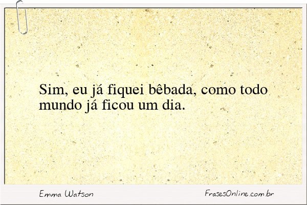 Frase de Emma Watson