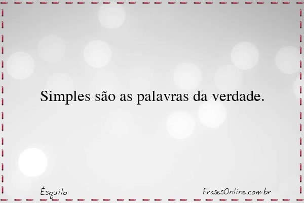 Frase de Ésquilo