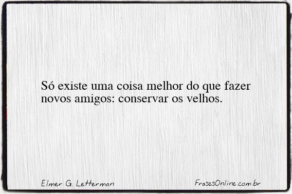 Frase de Elmer G. Letterman