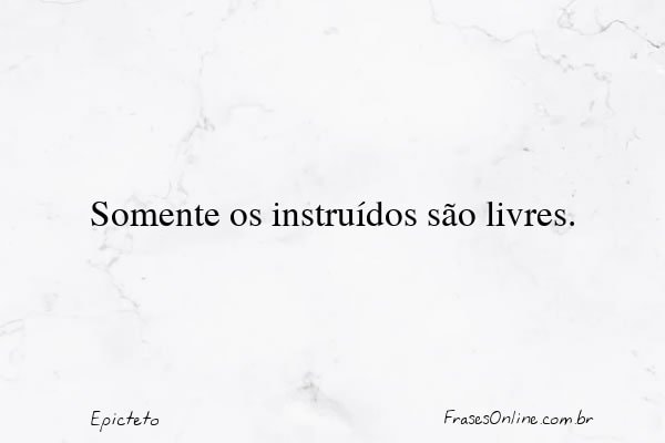 Frase de Epicteto