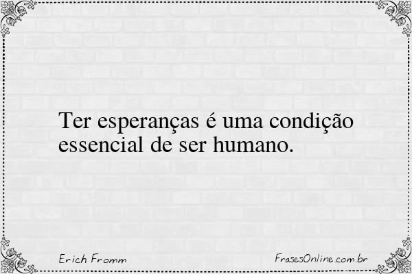 Frase de Erich Fromm
