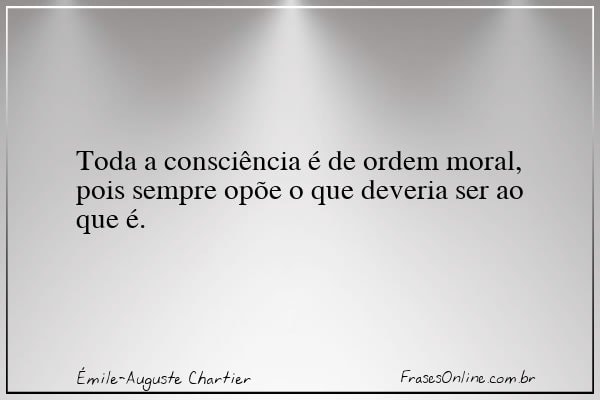 Frase de Émile-Auguste Chartier