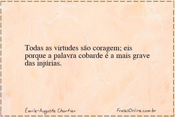 Frase de Émile-Auguste Chartier