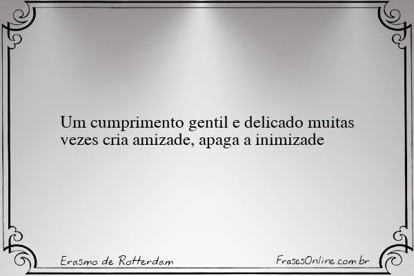 Frase de Erasmo de Rotterdam
