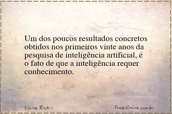 Frase de Elaine Rich