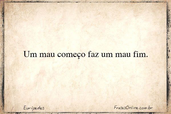 Frase de Eurípedes