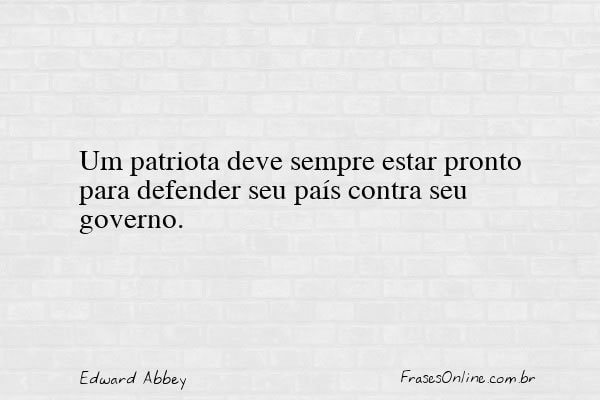 Frase de Edward Abbey