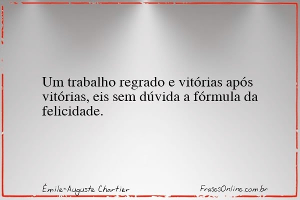 Frase de Émile-Auguste Chartier