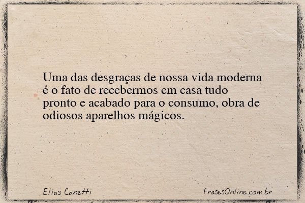 Frase de Elias Canetti