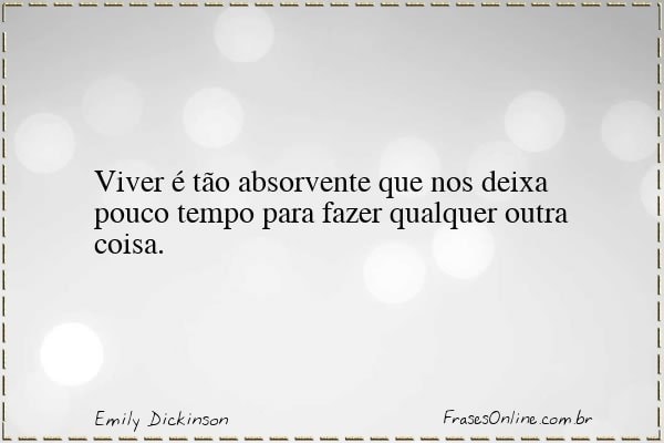 Frase de Emily Dickinson