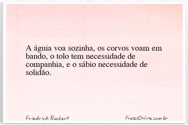Frase de Friedrich Rückert