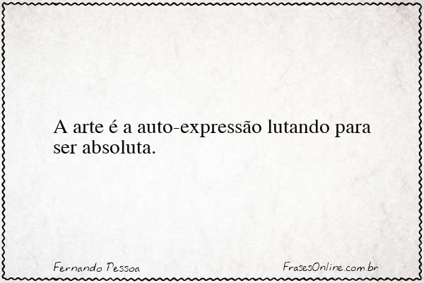 Frase de Fernando Pessoa