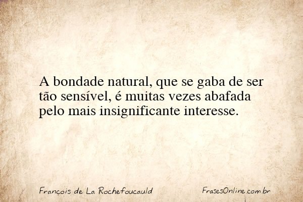 Frase de François de La Rochefoucauld