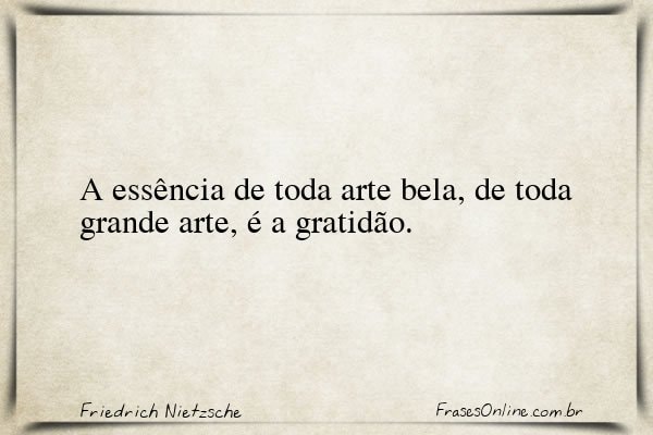 Frase de Friedrich Nietzsche
