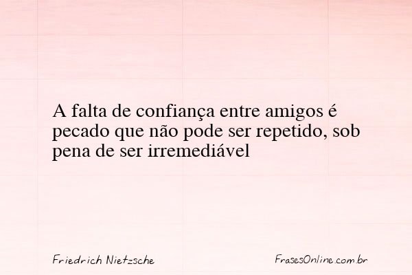 Frase de Friedrich Nietzsche