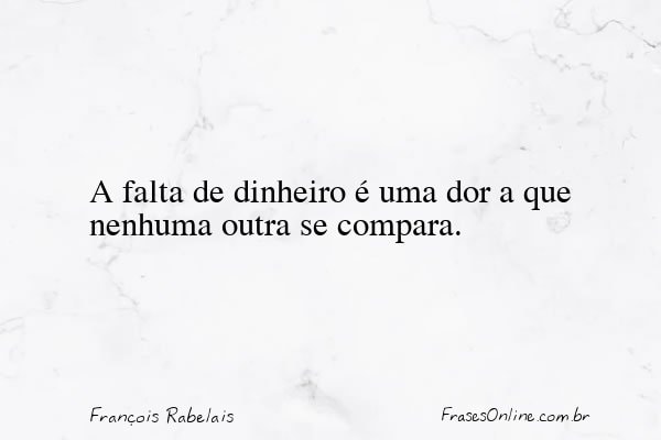 Frase de François Rabelais