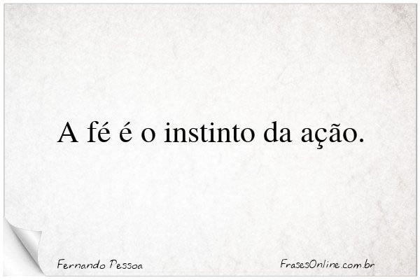 Frase de Fernando Pessoa