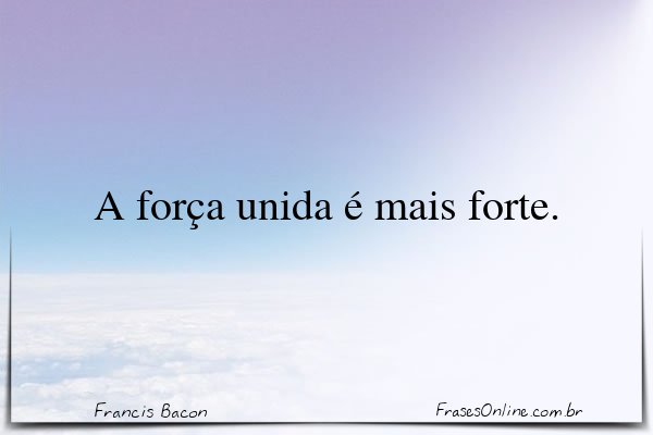 Frase de Francis Bacon