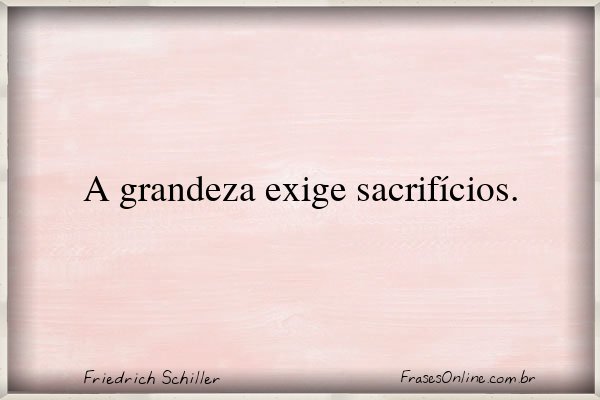 Frase de Friedrich Schiller