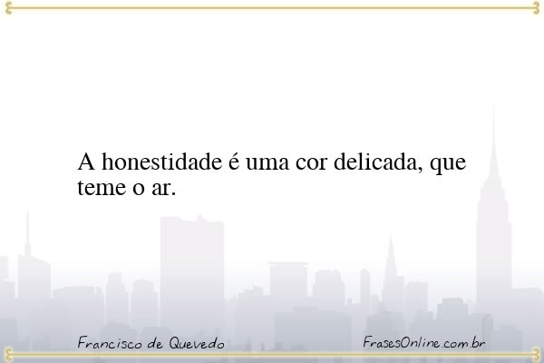 Frase de Francisco de Quevedo