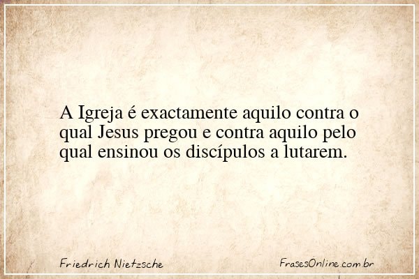 Frase de Friedrich Nietzsche