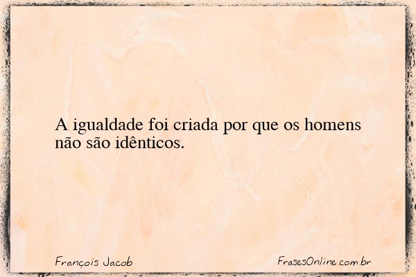 Frase de François Jacob