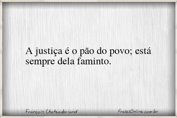 Frase de François Chateaubriand
