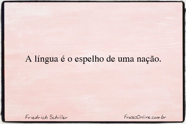 Frase de Friedrich Schiller