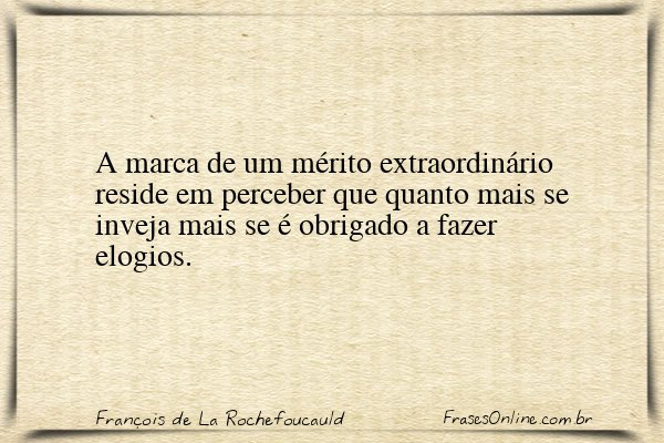 Frase de François de La Rochefoucauld