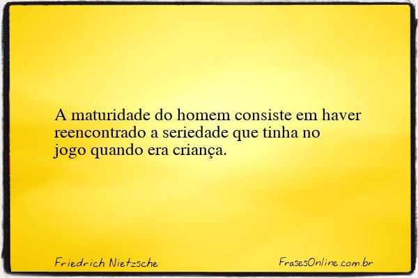 Frase de Friedrich Nietzsche
