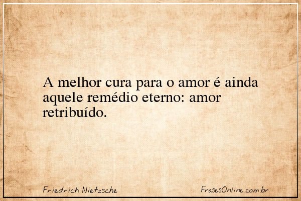 Frase de Friedrich Nietzsche