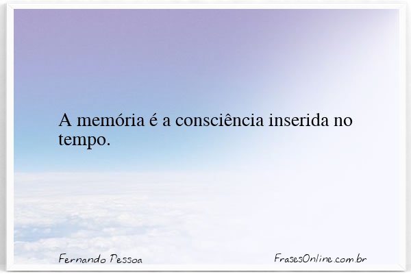 Frase de Fernando Pessoa