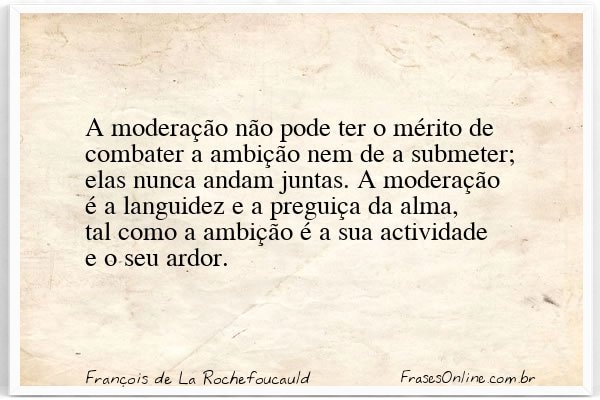 Frase de François de La Rochefoucauld