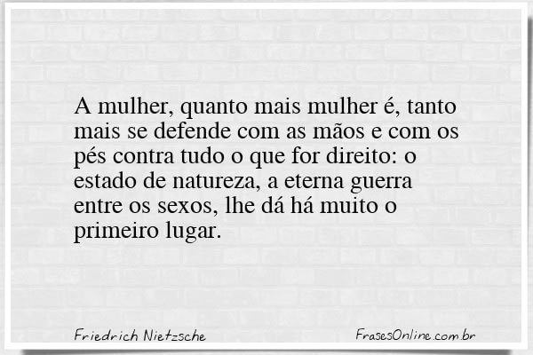 Frase de Friedrich Nietzsche