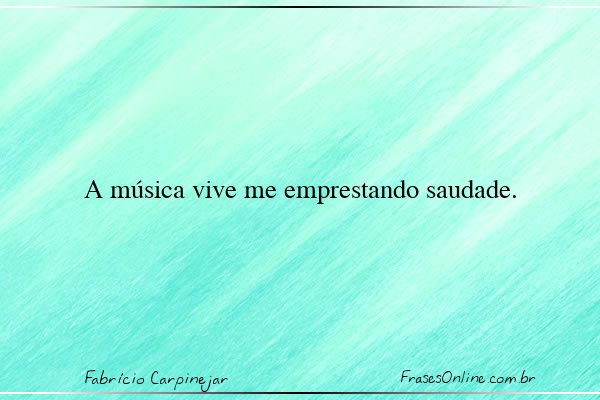 Frase de Fabrício Carpinejar