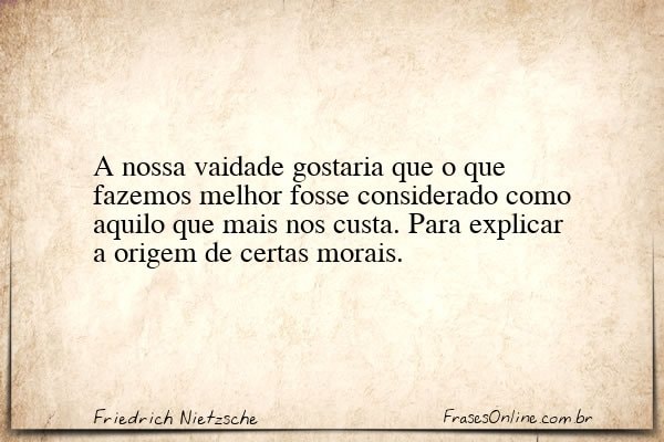 Frase de Friedrich Nietzsche